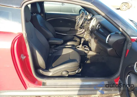 2013 Mini Coupe Cooper S z USA, uszkodzony, nr VIN WMWSX3C58DT455838